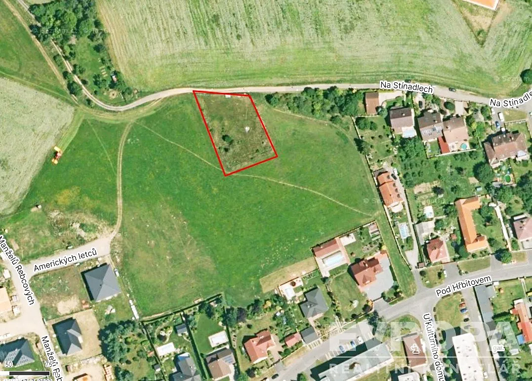 Prodej stavebního pozemku 1314 m²